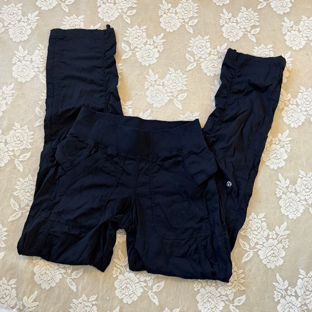 Lululemon Dance Studio Wide Leg Pants Black Size 4